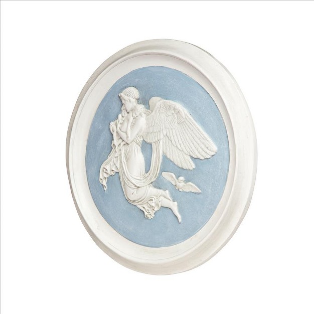 Design Toscano Night Angel Roundel Wall Plaques 1815