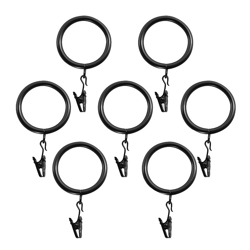 Decopolitan 7-pack Curtain Clip Rings