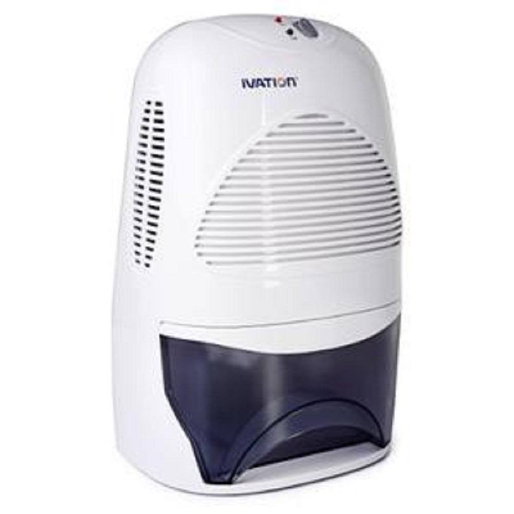 Ivation 1.25 Pint Thermo Electric Dehumidifier for Bath Room Basement Attic - for Spaces Up To 2200 cu. ft. IVADM35WH