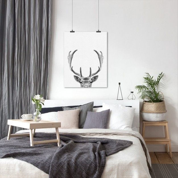 Americanflat Animal Minimalist Deer By Nuada Poster Art Print