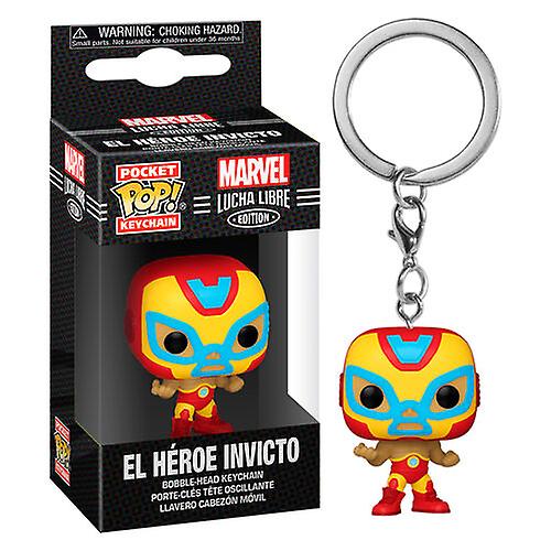 Funko pop! el heroe invicto keychain