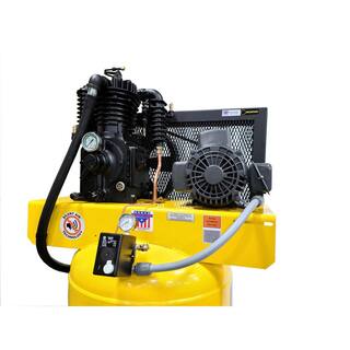 EMAX Industrial Series 80 Gal. 5 HP 1-Phase Silent Air Electric Air Compressor with Pressure Lubricated Pump HS05V080I1