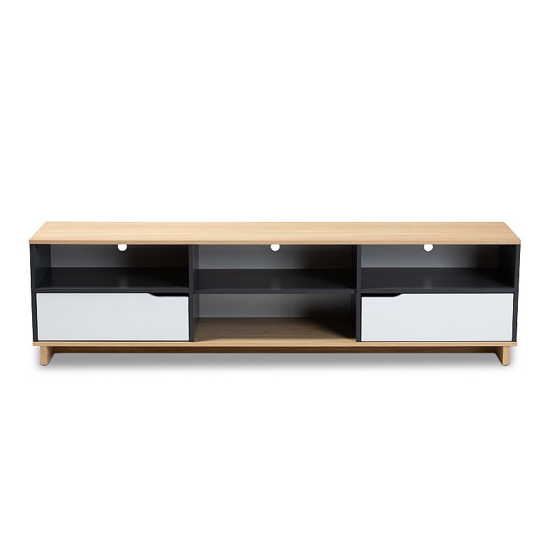 Baxton Studio Reed TV Stand