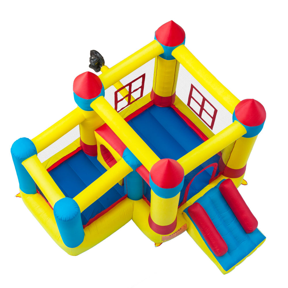 Outdoor inflatable bouncing house castle, children's play castle, 420D thick Oxford cloth without fan bouncy castle