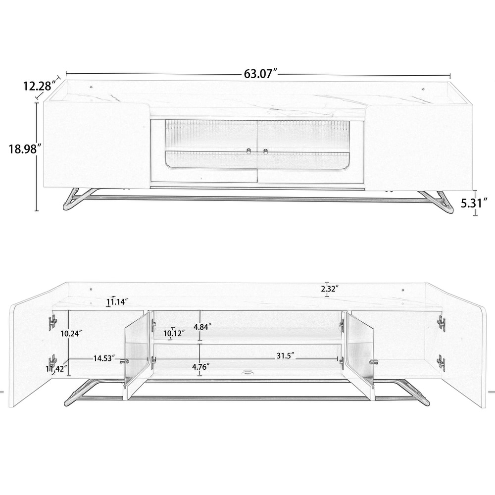 TV Stand 63\