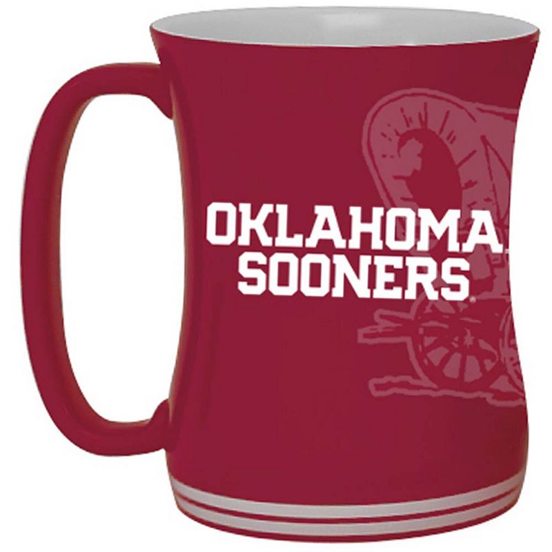 Oklahoma Sooners 16oz. Sculpted Mug