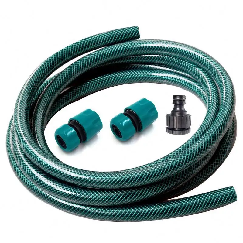 Factory Supply Attractive Price Making  Machine Plastic 15M Standard Reinforced Pvc Fiber Reinforced Garden Hoses/