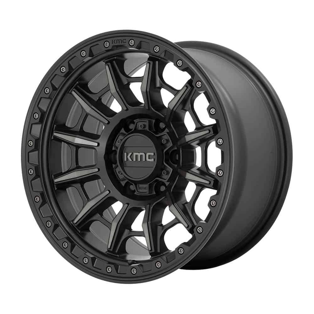 KMC KM547 CARNAGE KM547 17X9 5X5.0 S-BLK GTCC -12MM