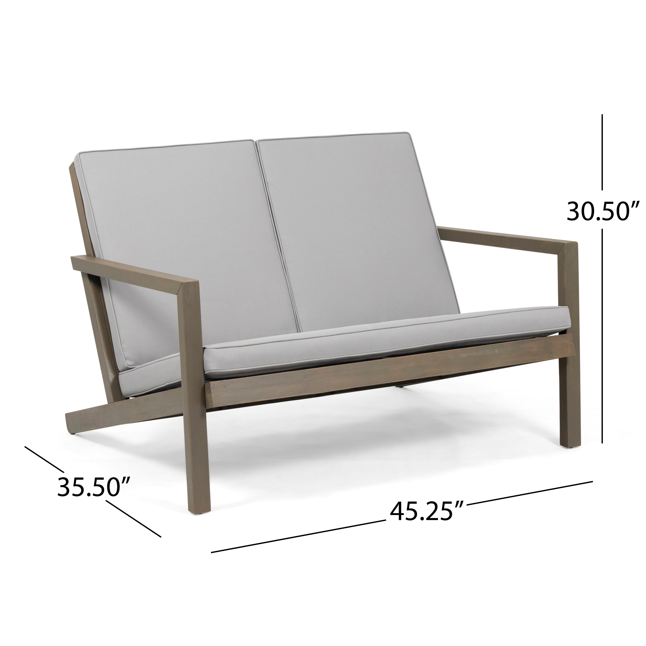 Camryn Outdoor 4 Seater Chat Set with Cushions