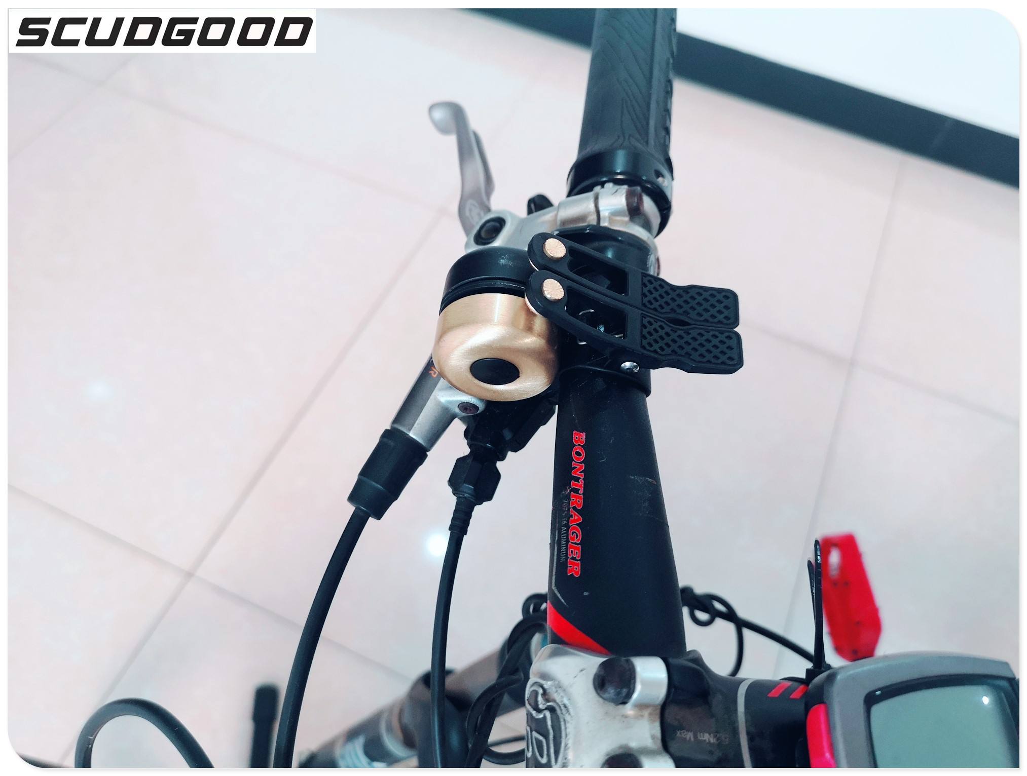 2022 newest design two tones double sound Retro Bike Bell cycling horn on handlebar for MTB and BMX