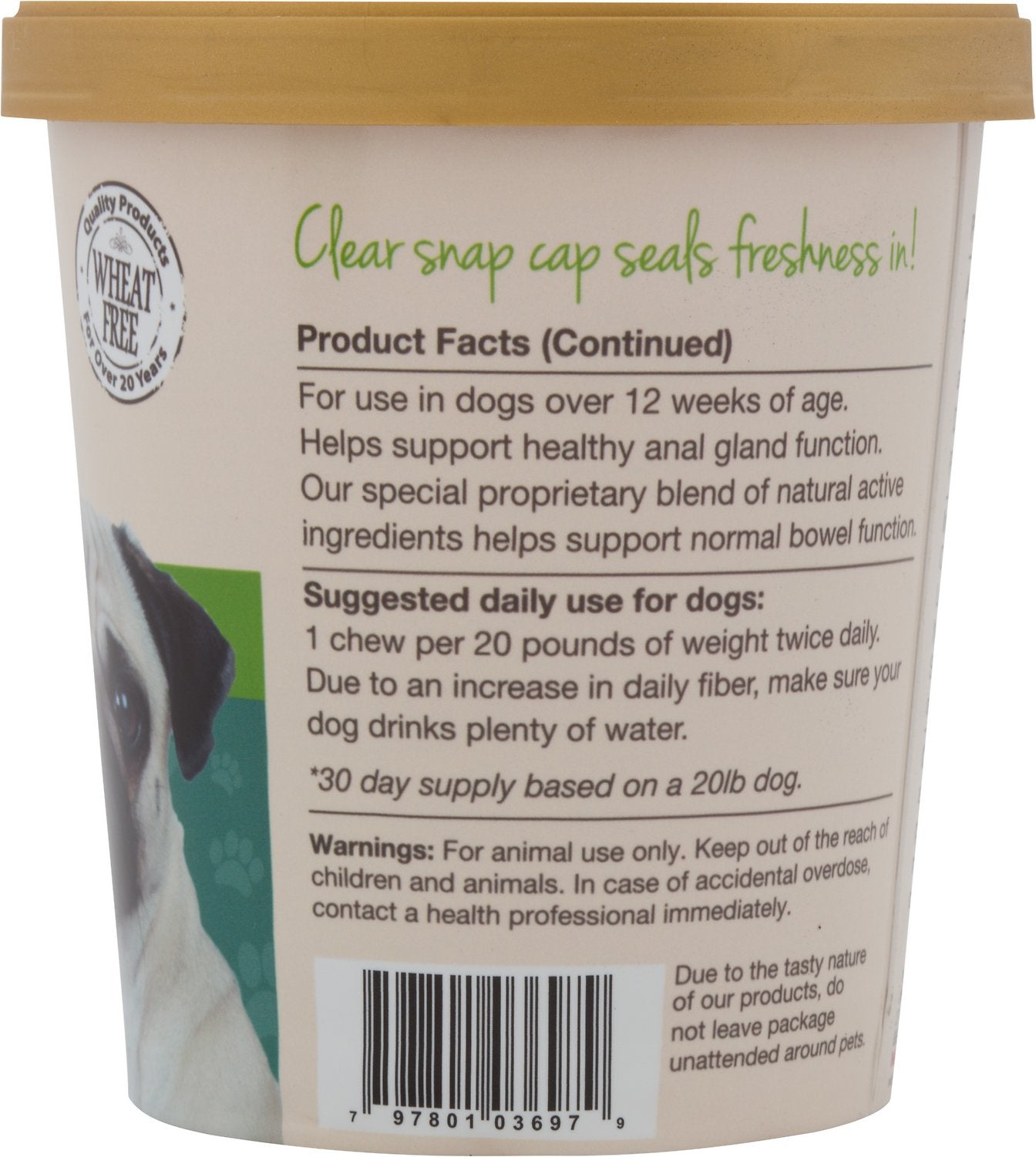 NaturVet No Scoot Dog Soft Chews 60ct andndash; Pet Empire and Supplies