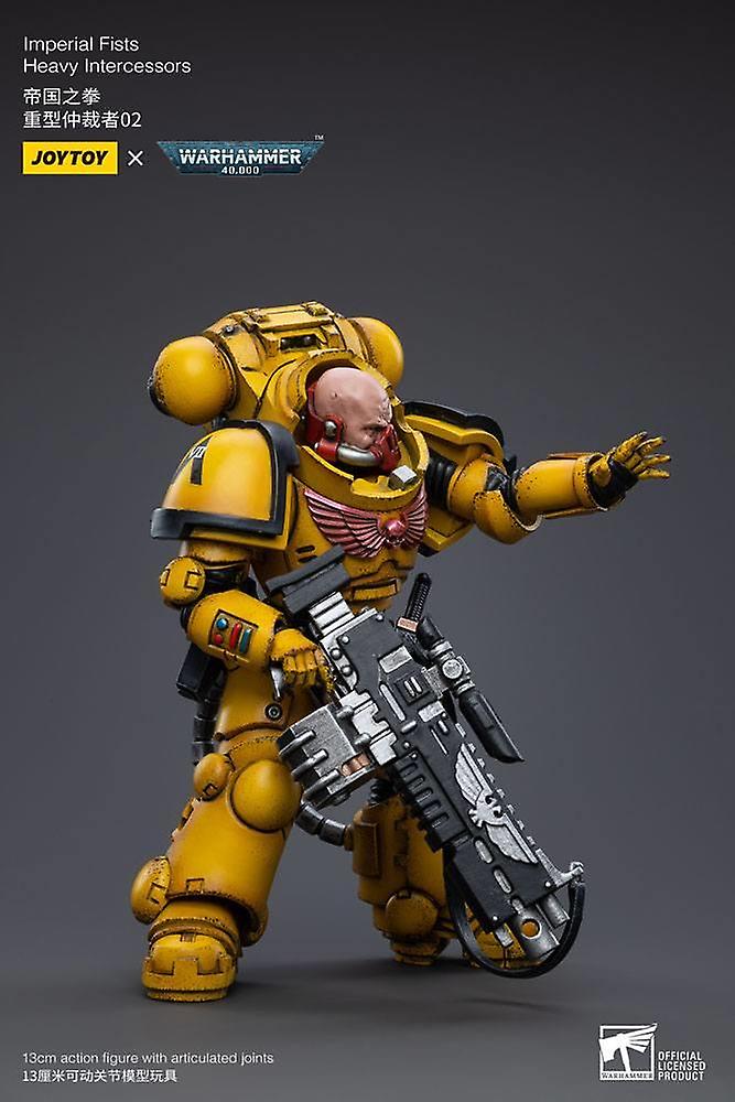 Warhammer 40K Imperial Fists Heavy Intercessor Rogfried Pertanal  1:18 Scale Joy Toy