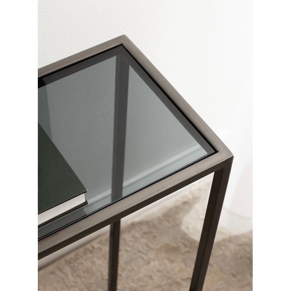 Kate and Laurel Jaspur Decorative Metal End Table