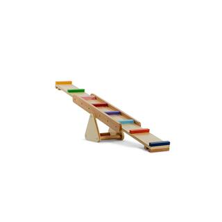 Avenlur Avenlur Willow Wooden Rainbow Indoor Seesaw and Balance Beam For Ages 3-Years to 8-Years Up To 110 lbs. Seesaw