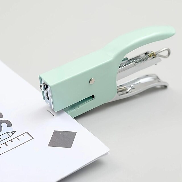 A Set Metal Hand-held Stapler No. 10 Office Stapler With 1000 Staples