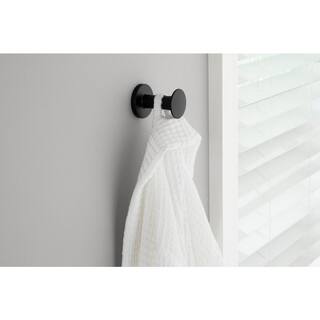 Glacier Bay Lucien Robe Hook in Matte Black BTH-003-105