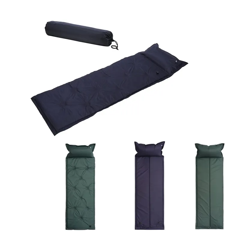 Factory sales outdoor sleeping pad camping inflatable mattress foldable air mattress air mattress for car