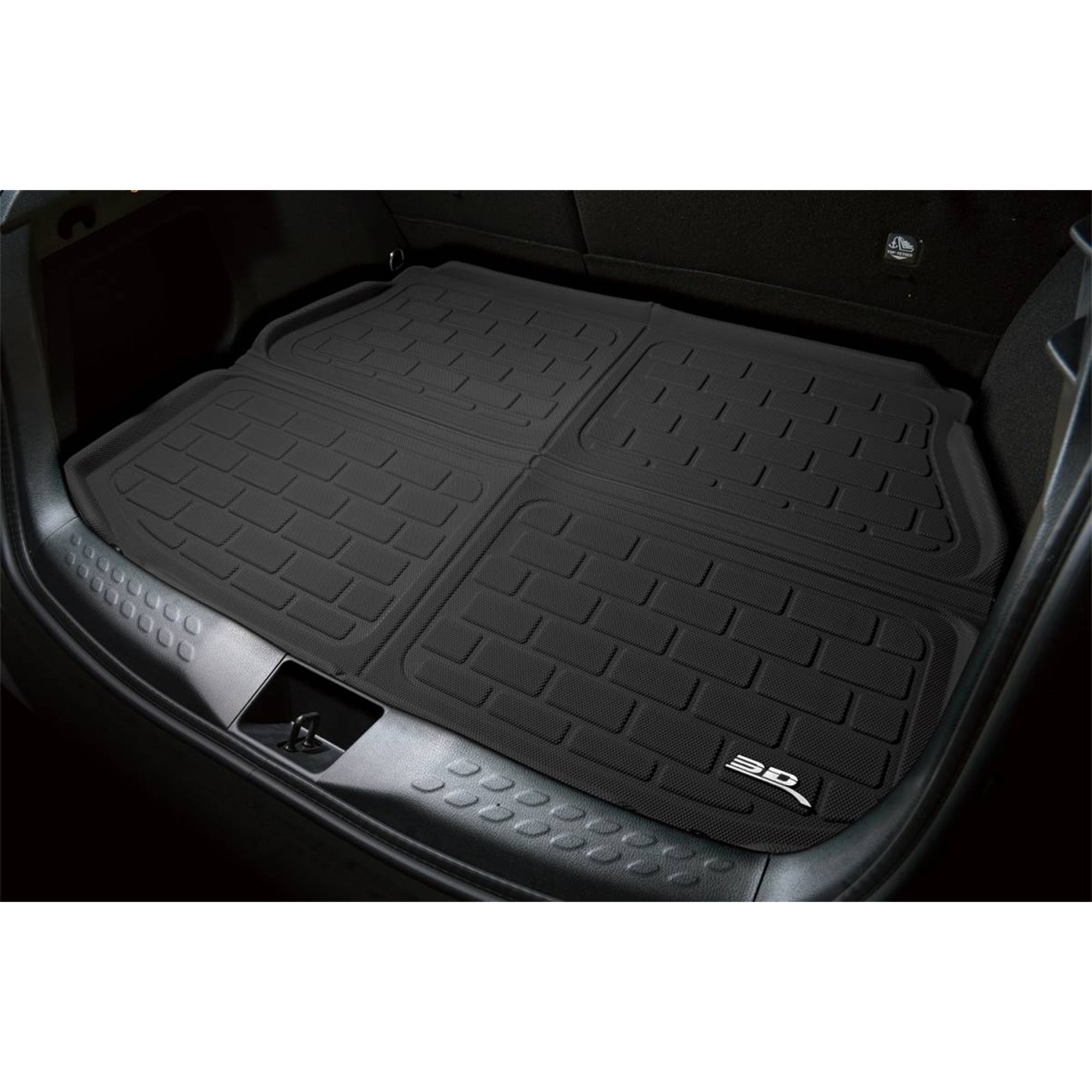 3D MAXpider Custom Fit KAGU Cargo Liner (BLACK) for TESLA MODEL 3 2018-2022 - Cargo Liner