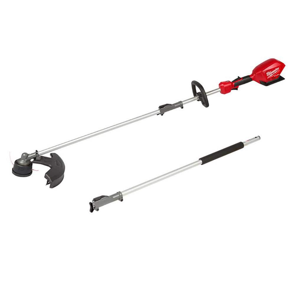 Milwaukee M18 FUEL 18V LithiumIon Cordless Brushless String Trimmer with Attachment Capability and 3 ft Extension Attachment