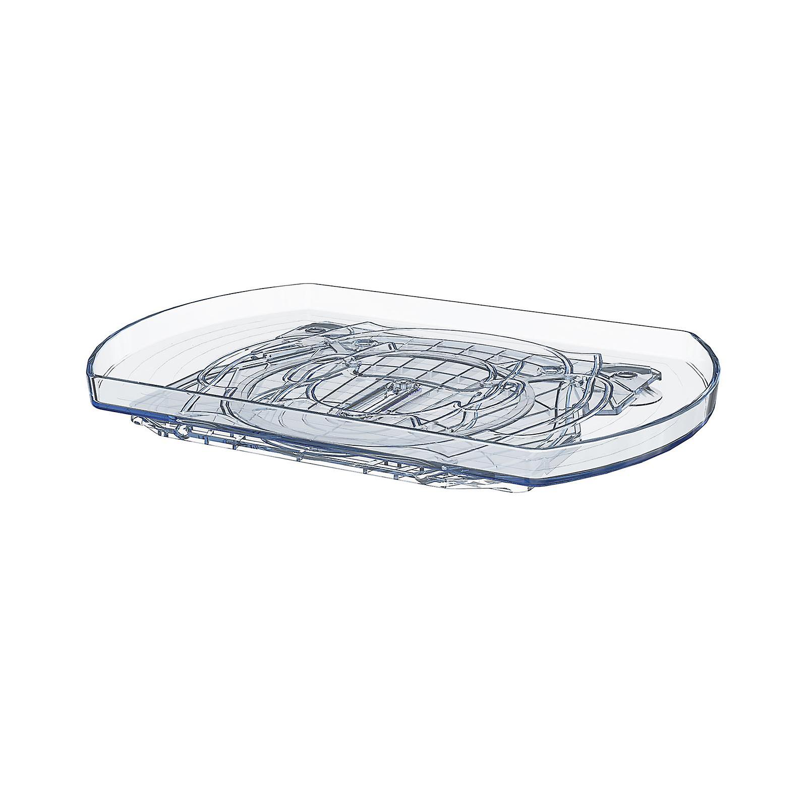 360 Degrees Rotating Spice Organizer Turntable Storage Tray For Home Kitchen Single Layer