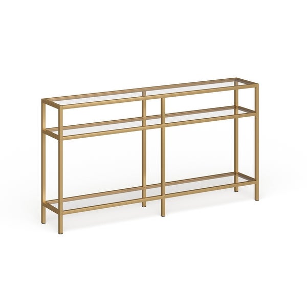 Silver Orchid Galeen Console Table