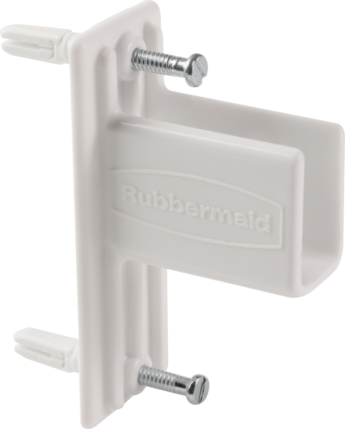 Rubbermaid Linenamp TightMesh Wall End Bracket White