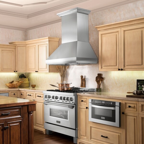 ZLine Ducted Wall-mount Stainless Steel Range Hood (687)