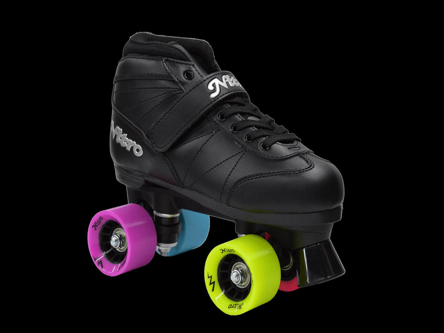 Epic Skates Rainbow Nitro Quad Speed Skates