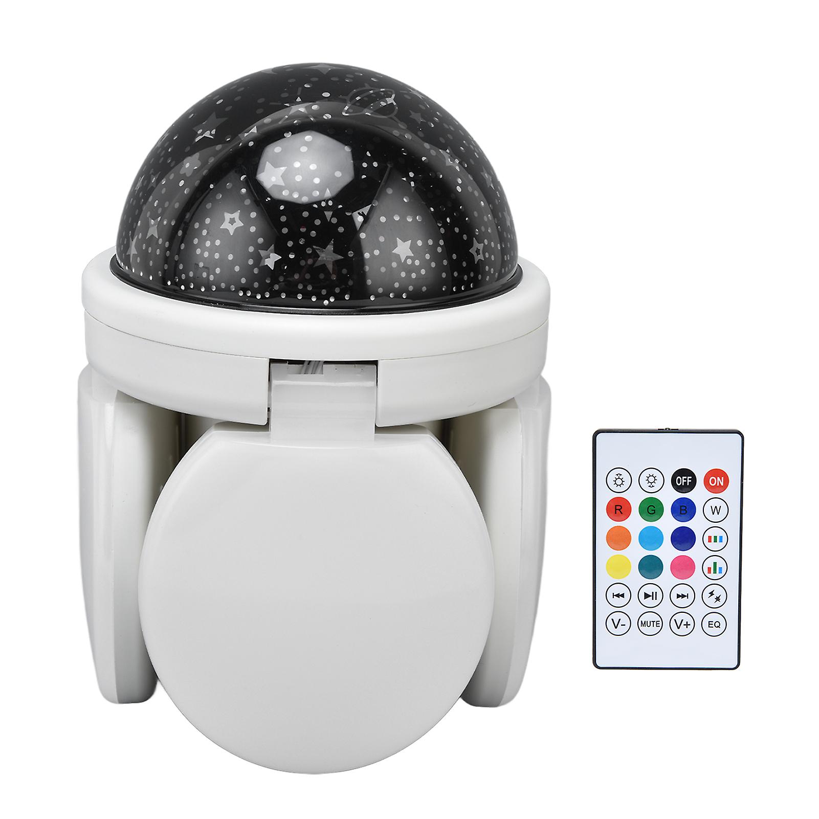 Bulb Speaker Energy Saving Rgb Color Light 48w E27 Lamp Head Remote Control Soft Lighting Equipment 85v-265v