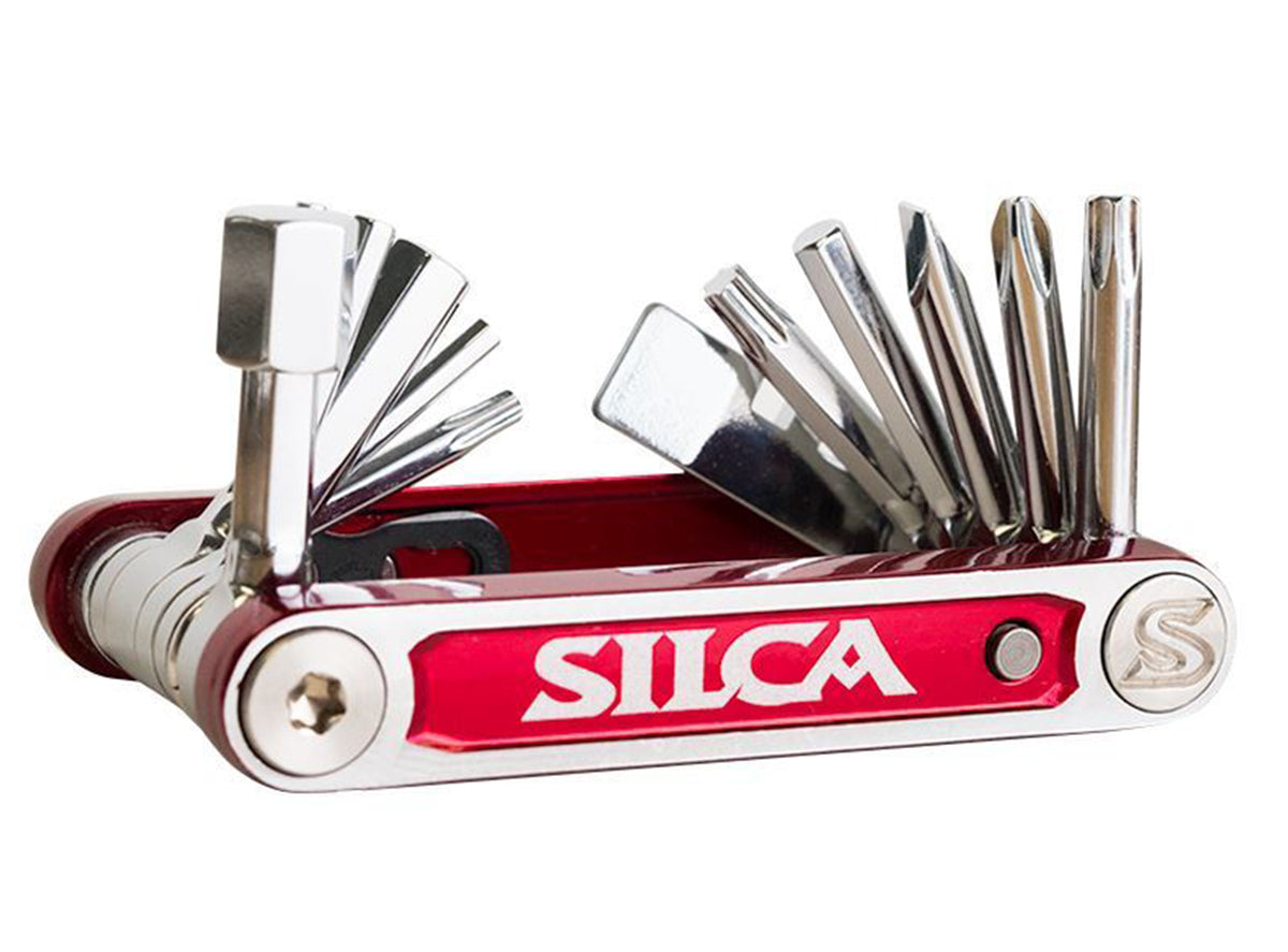 Silca Italian Army Knive - Tredici - Red-Silver