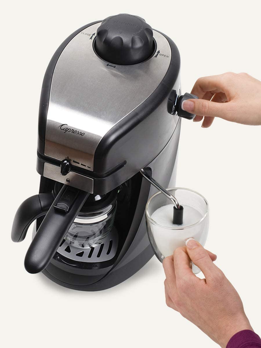 Capresso 304.01 Steam Pro 4-Cup Espresso and Cappuccino Machine