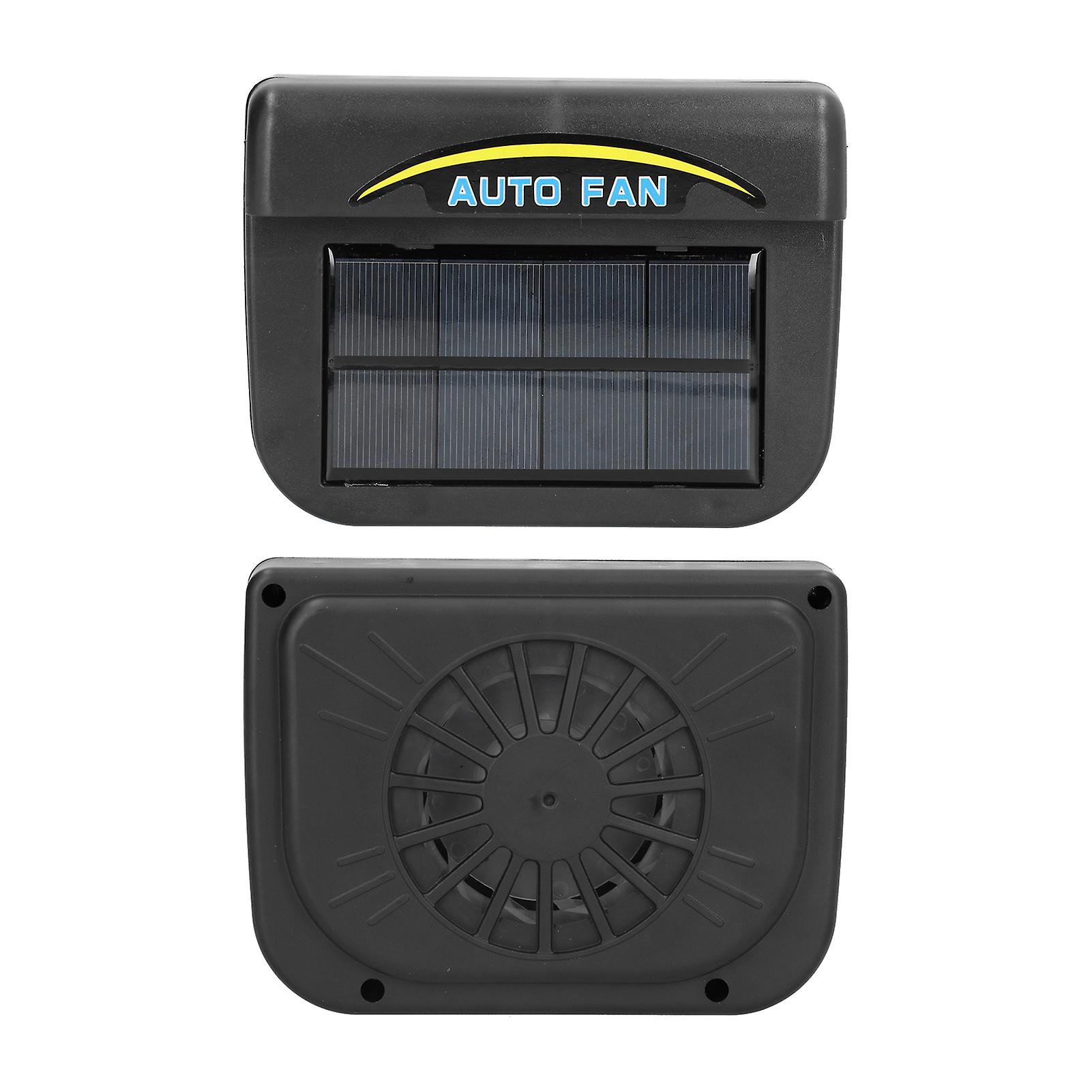 Vehicle Exhaust Fan Solar Energy Ventilation Device Demist Energy Conservation Car Cooling FanBig Board