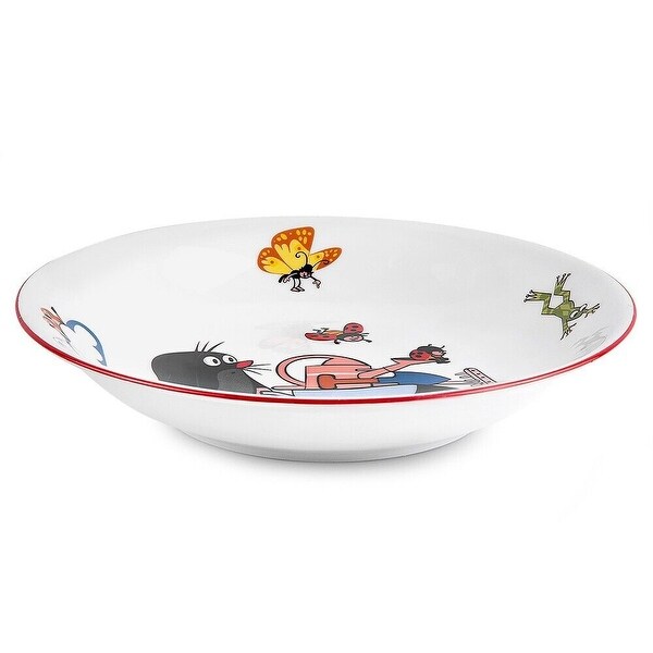 3Piece Krtek Mole Cartoon Dinnerware Set