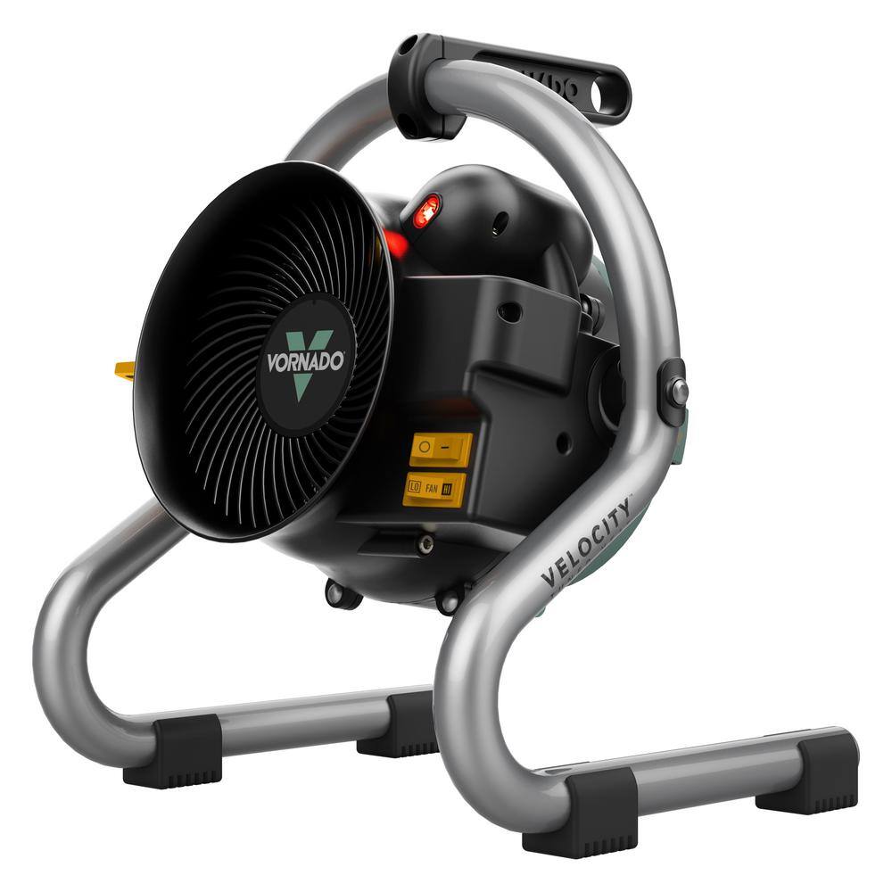 Vornado Velocity 1500-Watt HD Heater Fan 5118 BTU Forced Air Electric Portable Heater Furnace Advanced Safety Head Tilt EH1-0181-17