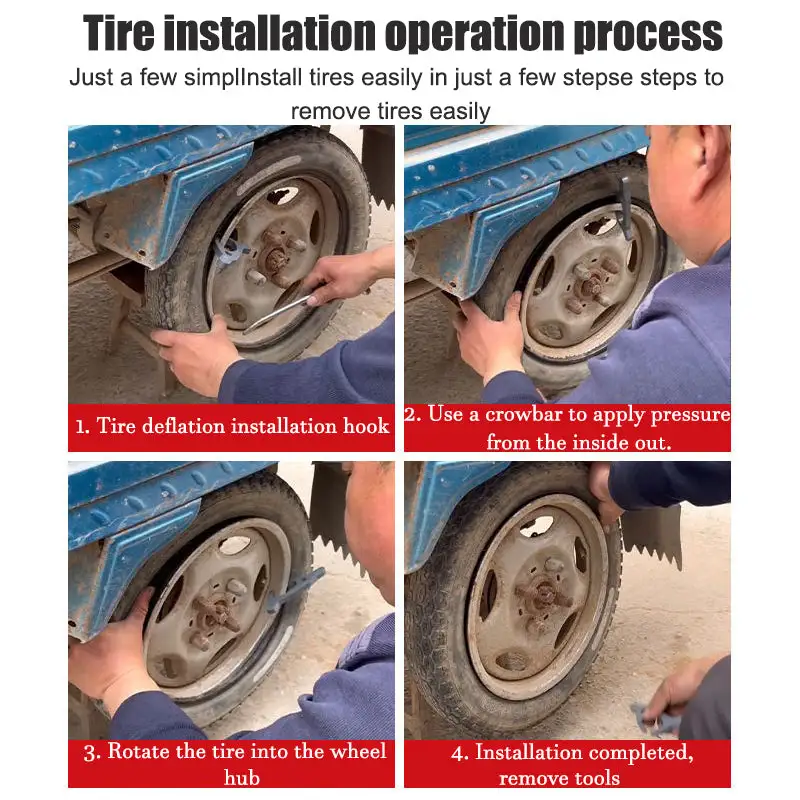 🔥Factory Clearance Sale With 50% Off🔥Tire Removal Tool Car And M