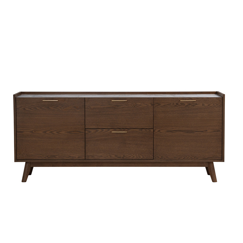 BREDA Sideboard Buffet 160cm - Walnut