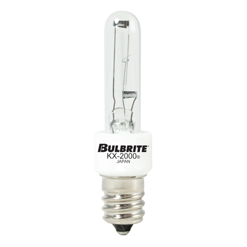 Bulbrite Krypton/Xenon T3 Candelabra Screw (E12) 6...