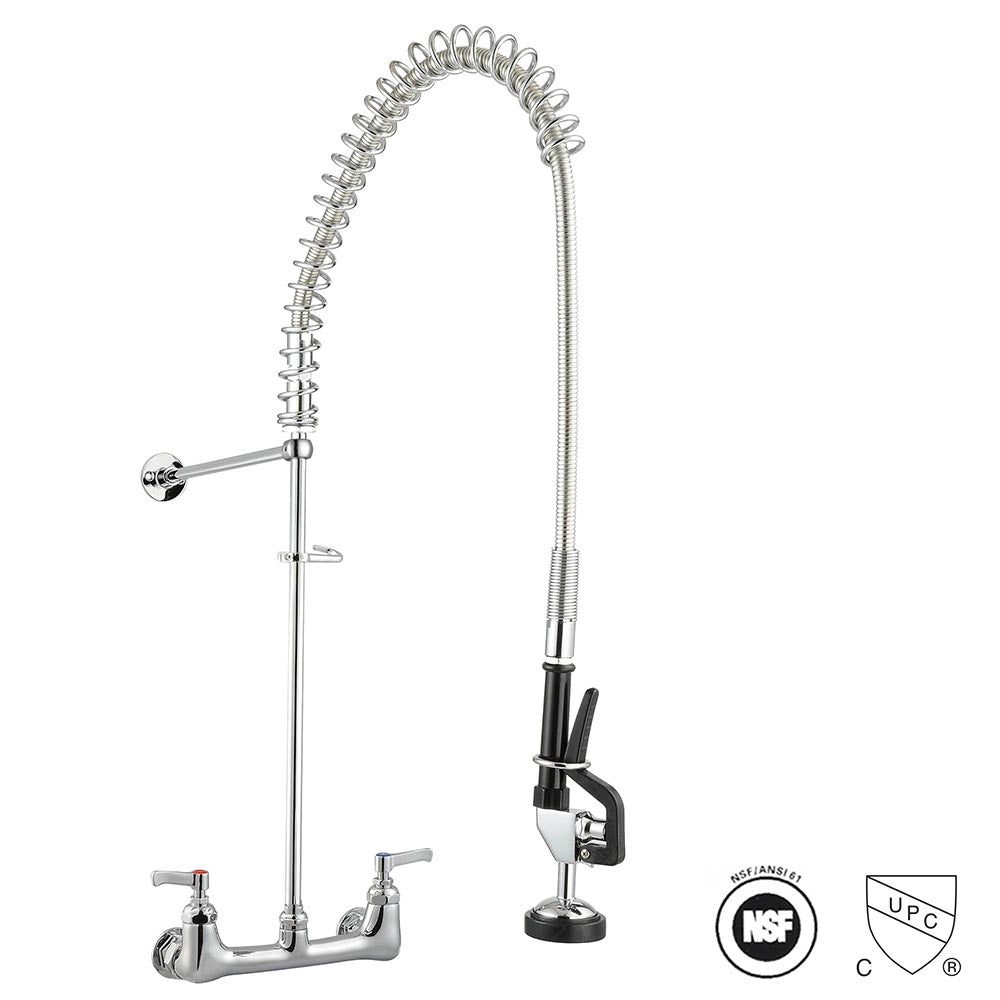 Aquaterior Kitchen Faucet Pre-Rinse Commercial Style Pull Out