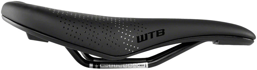 WTB Devo PickUp Medium Fusion Form Saddle - Cromoly Rail - Black