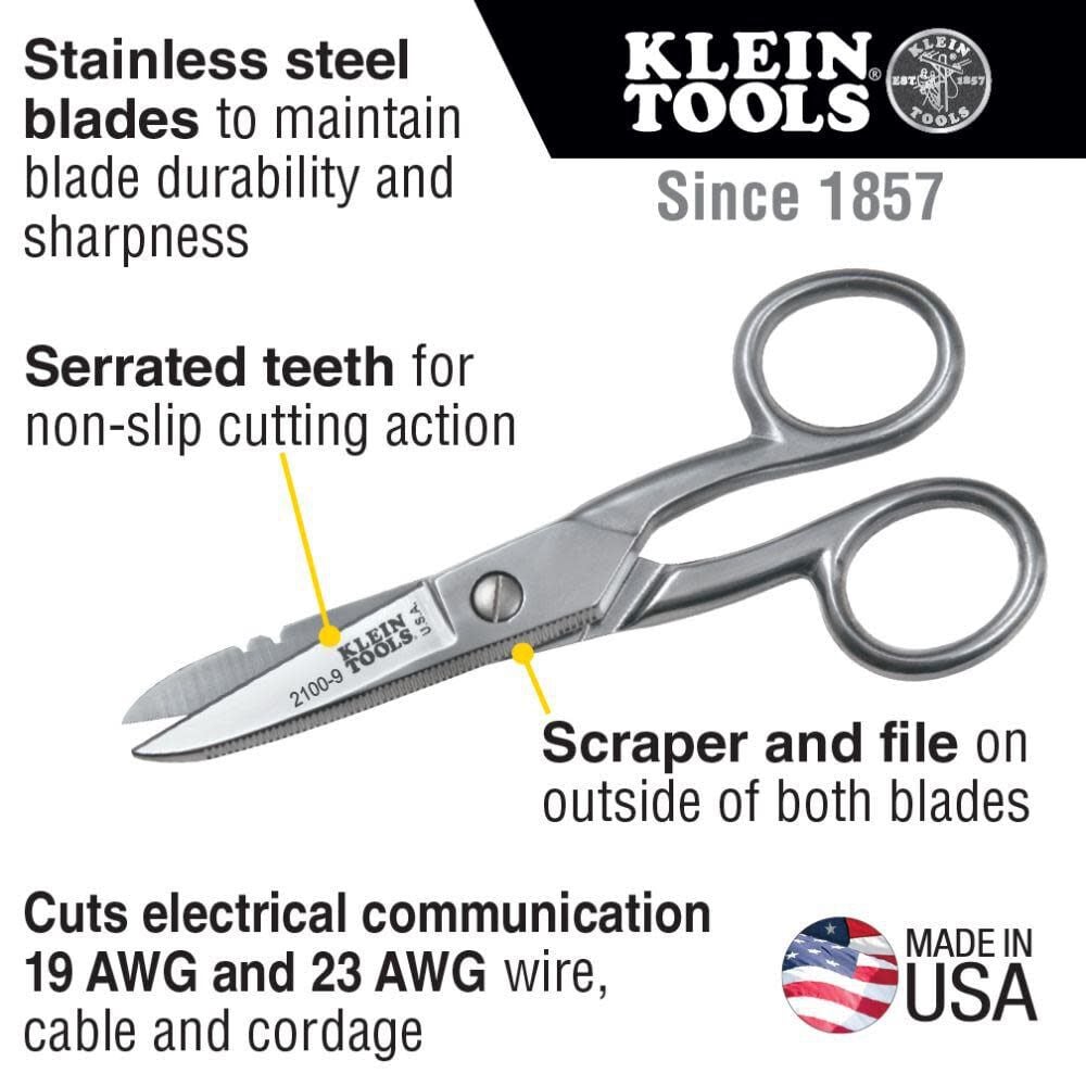 Klein Tools Electrician's Stripping Scissors 21009 from Klein Tools