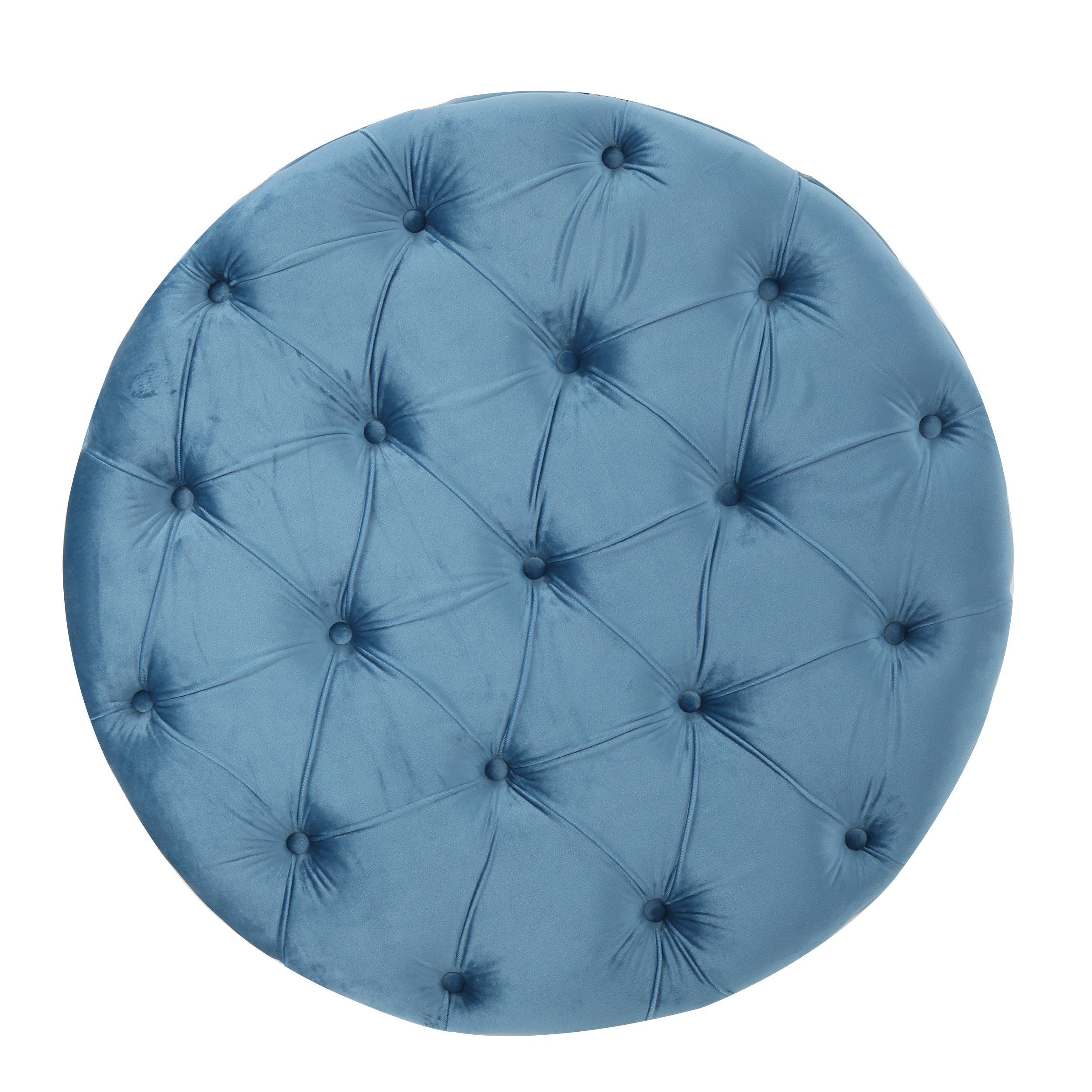 Zuma Aqua New Velvet Ottoman