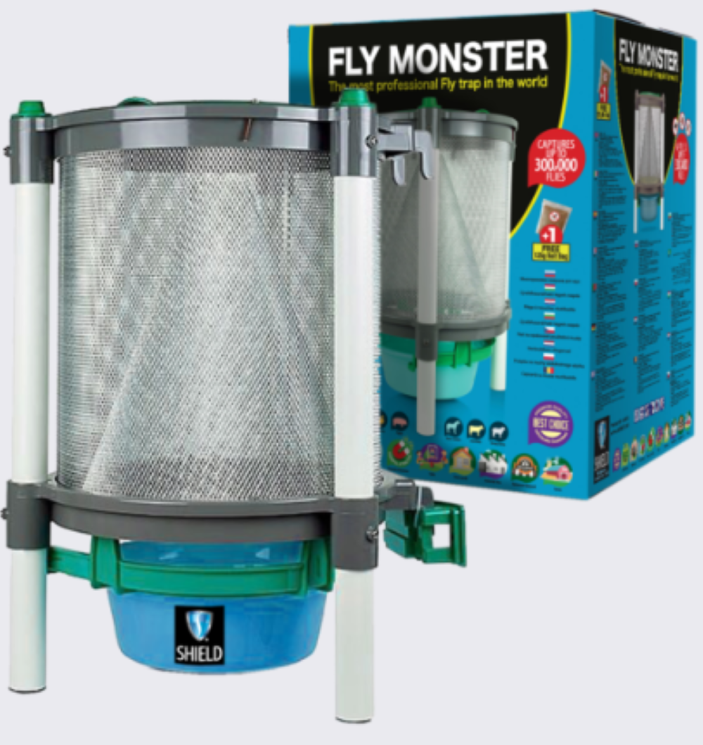 Last Shield Fly Monster Large Reusable Fly Trap ;