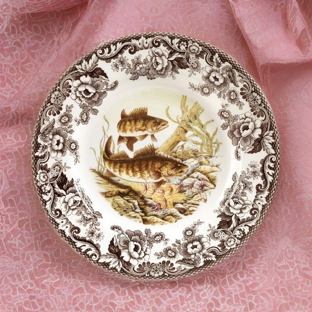 Spode Woodland 10 5 Dinner Plate Perfect For Thanksgiving And Other Special Occasions Made In England Fish Motifs