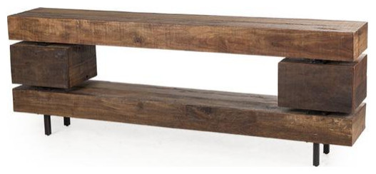 Winslow Console Table   Industrial   Console Tables   by V.S.D Furniture  Houzz