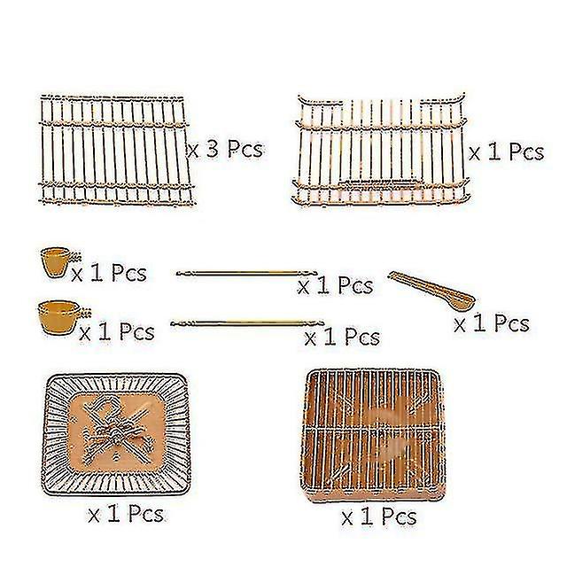 Assembly Bird Cage With Feeder And Waterer Small Pet Bird Full Set Of Plastic Bird House Thrush Parrot Cage 23x23x22cm