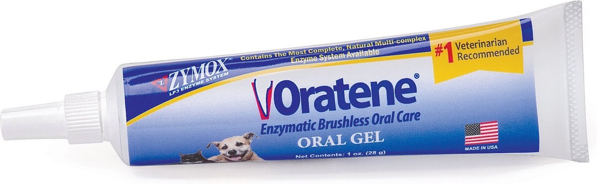 Oratene Enzymatic Brushless Oral Care Dog and Cat Dental Gel