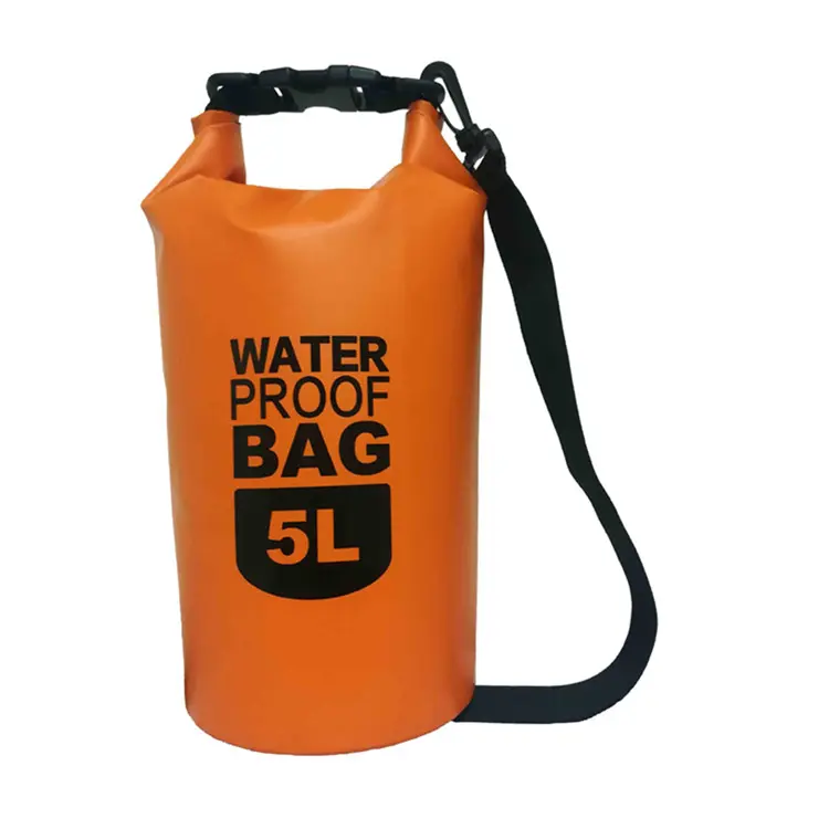 Floating Waterproof Dry Bag 15 Liter Outdoor resistant water Backpack for Camping   Hiking