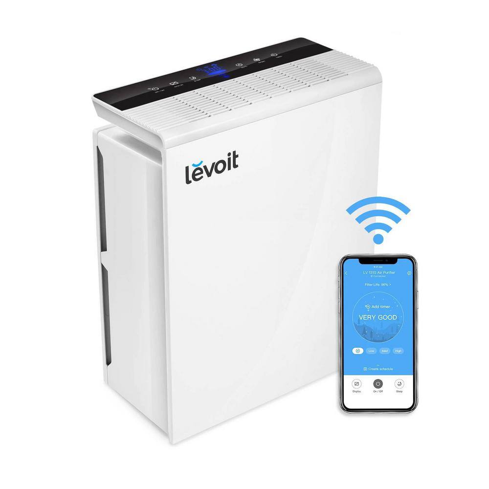 LEVOIT Smart Wi-Fi True HEPA Air Purifier 360 sq.ft. HEAPAPLVSUS0031