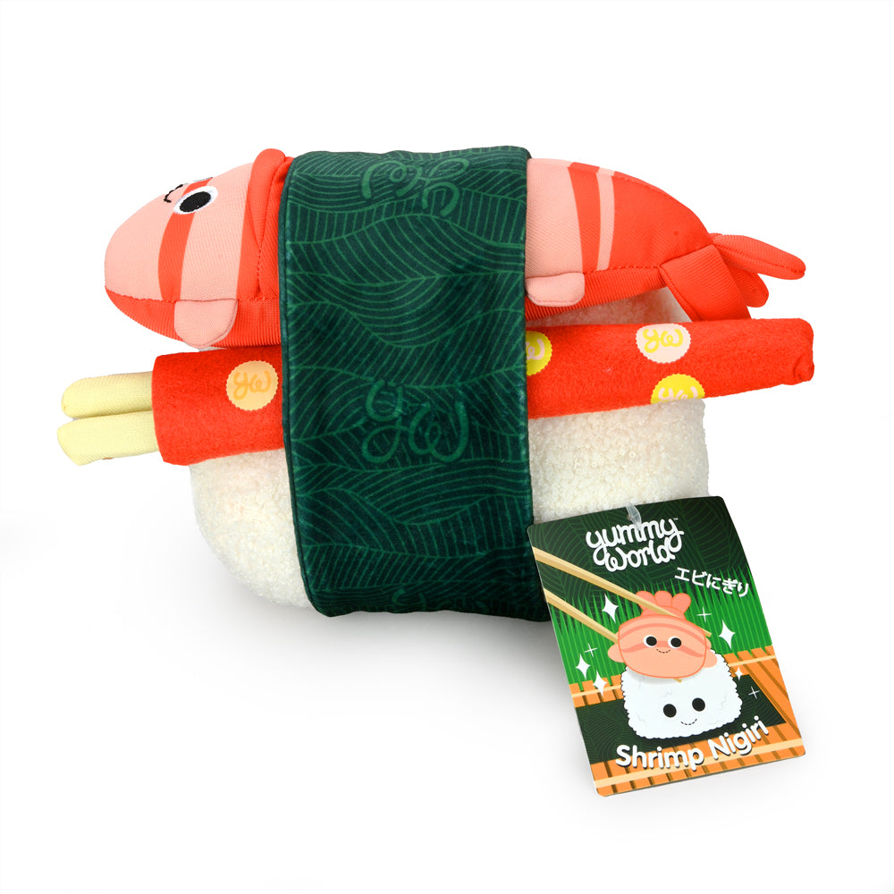 Yummy World Bubba the Shrimp Nigiri Sushi Interactive Plush