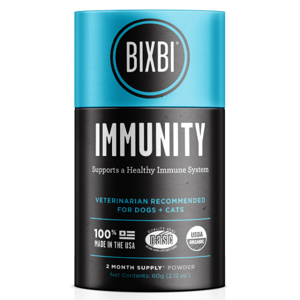 Bixbi Organic Pet Superfood Immunity Daily Dog and Cat Supplement， 2.12-